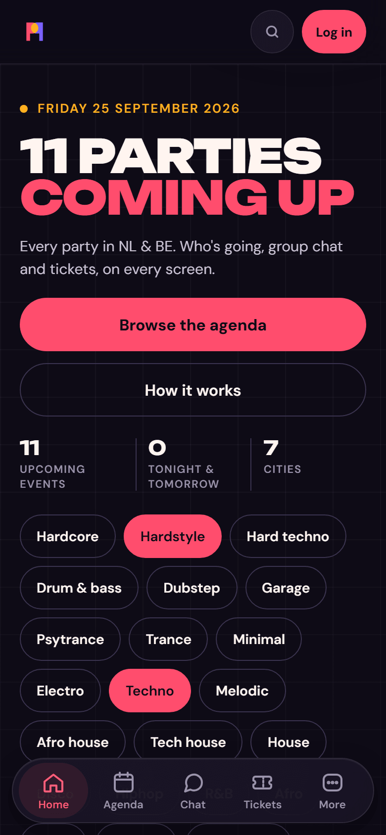 Home on a phone: this week's parties